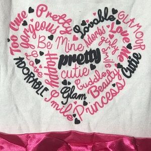 baby glam girl power tutu dress